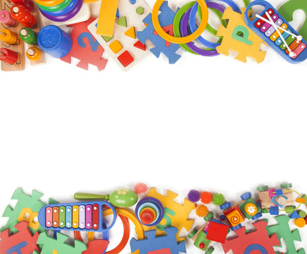 Color toys border