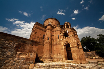  Christian church in Anatolia, Turkey. Armenian Cathedral