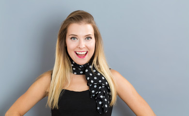 Fototapeta premium Happy young woman