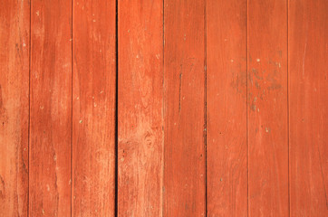 Obraz premium orange wood wall texture background