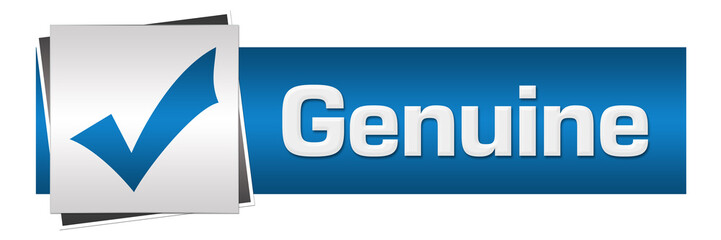 Genuine Blue Grey Horizontal 