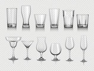 glasses for drinks