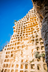 Obraz premium Dans le château des Baux de Provence