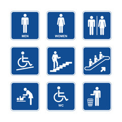 Panneau aéroport et lieu public