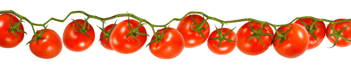 Images of ripe tomatoes closeup.