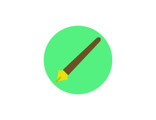 Vector flat fountain office icon