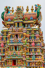 Obraz na płótnie Canvas Südindien - Tamil Nadu - Madurai - Meenakshi Sundrareshva Tempel