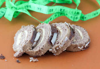 chocolate roll cake