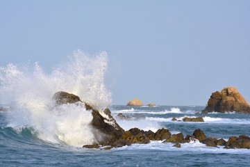 Avis de tempête sur la côte bretonne