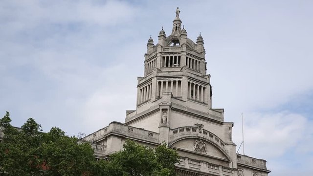 Victoria and Albert Museum in London, England