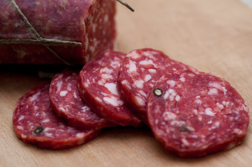 jerked Italian salami