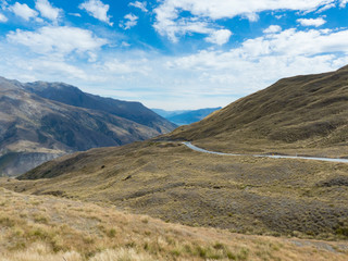 Fototapeta na wymiar Landscape near Lake Te Anau New Zealand Southland 