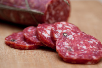 jerked Italian salami