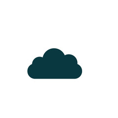 cloud icon, vector illustration