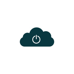 cloud icon, vector illustration