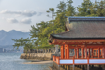 sanctuaire  d'Itsukushima - Japon