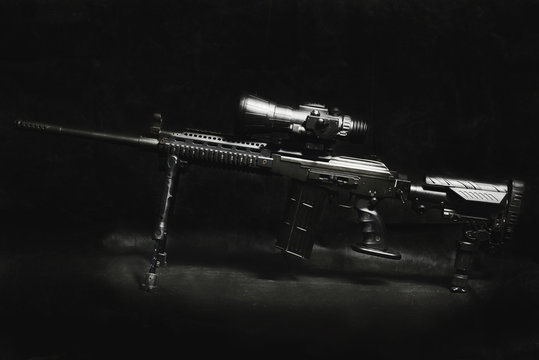 sniper rifle