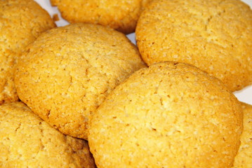 Background of the corn cookies