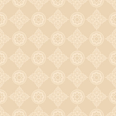 oriental floral pattern