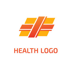 Logo abstract design arrow vector template