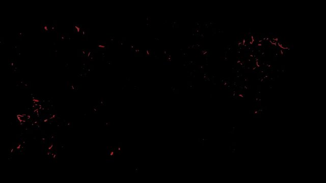 Hd Blood Burst Slow Motion (With Alpha) 6