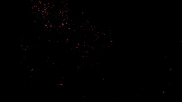Hd Blood Burst Slow Motion (With Alpha) 63