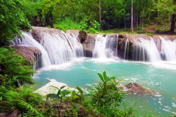Foto auf Acrylglas waterfall of island of Siquijor. Philippines © Alexander Ozerov