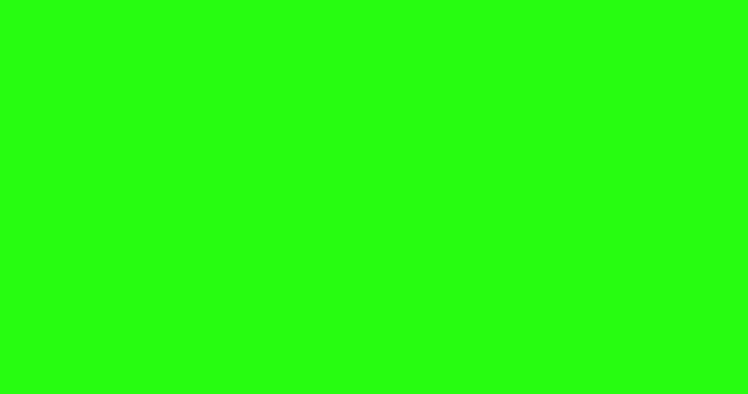 4k Blood Burst Motion Blur (Green Screen) 154