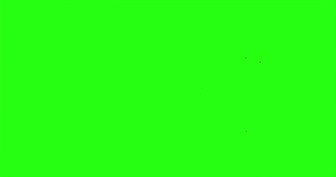 4k Blood Burst Motion Blur (Green Screen) 146