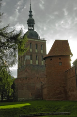 Fototapeta na wymiar Frombork-wzgórze katedralne