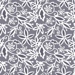 Fototapeta premium Floral pattern vector illustration