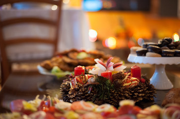 Christmas table