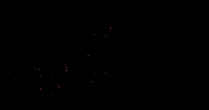 4k Blood Burst Motion Blur (With Alpha) 34