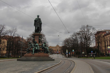 Fototapeta premium The Maxmonument, Monument of Maximilian II of Bavaria.
