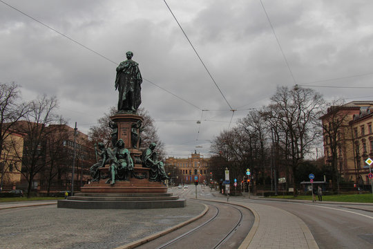 The Maxmonument, Monument of Maximilian II of Bavaria.