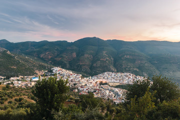 Obraz premium Moulay Idriss Zerhoun, Morocco 