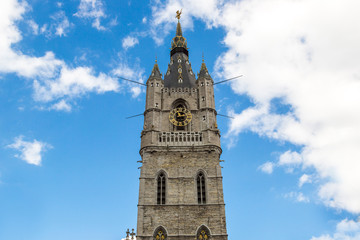 Fototapeta na wymiar St. Nicholas' Church in Gent