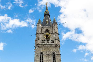 Fototapeta na wymiar St. Nicholas' Church in Gent