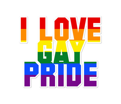 I love gay pride