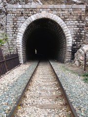 Fototapeta na wymiar The tunnel