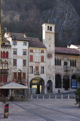 The old district of Serravalle, one of the two old village formi