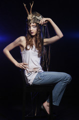 beautiful female model