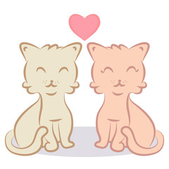 Kitten couple