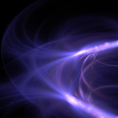 purple fractal lights wallpaper