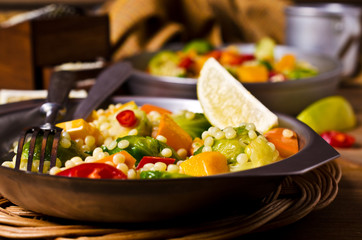 Pasta with vegetables