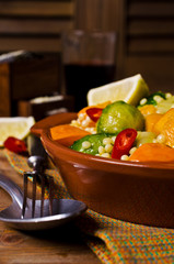 Pasta with vegetables