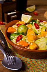 Pasta with vegetables
