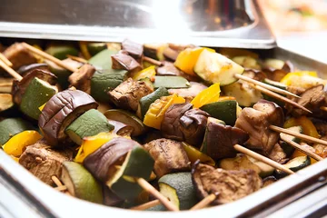Photo sur Plexiglas Plats de repas chafing dish heater at banquet
