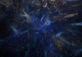 abstract fractal shapes background