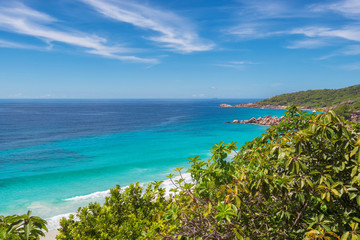 Fototapeta na wymiar Island of Seychelles